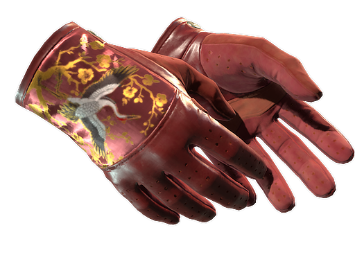 ★ Driver Gloves | Brocade Crane (Minimal Wear)