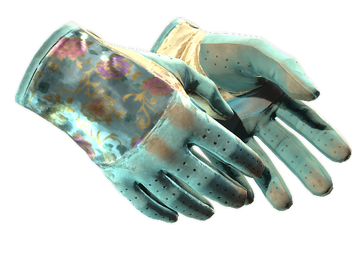 ★ Driver Gloves | Brocade Flowers (Battle-Scarred)