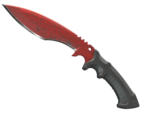 ★ Kukri Knife | Crimson Web (Minimal Wear)