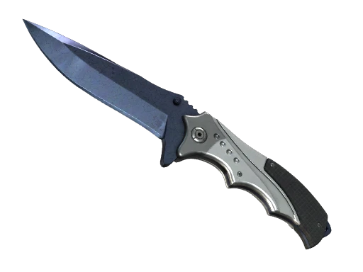 ★ Nomad Knife | Blue Steel (Battle-Scarred)