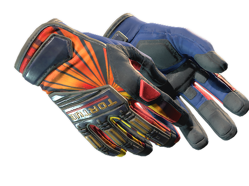 ★ Specialist Gloves | Sunburst (Minimal Wear)