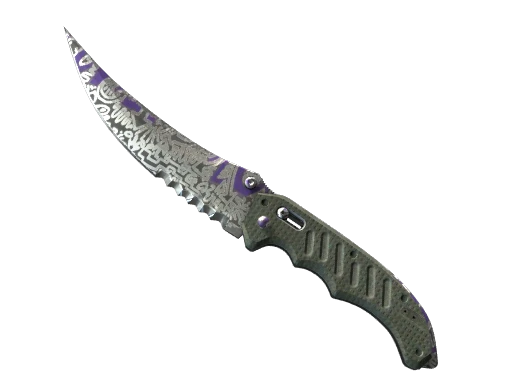 ★ StatTrak™ Flip Knife | Freehand (Well-Worn)