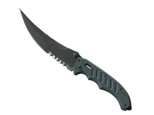 ★ StatTrak™ Flip Knife | Night (Well-Worn)