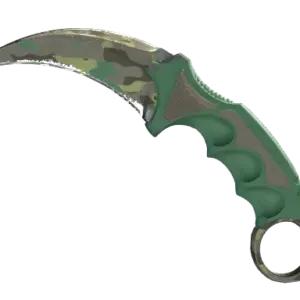 ★ StatTrak™ Karambit | Boreal Forest (Well-Worn)