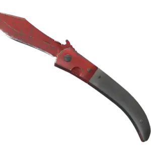 ★ StatTrak™ Navaja Knife | Crimson Web (Well-Worn)