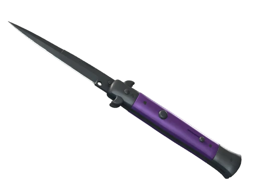 ★ StatTrak™ Stiletto Knife | Ultraviolet (Minimal Wear)