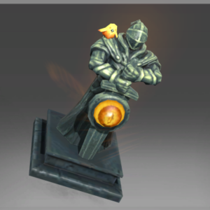 Autographed Knight Statue