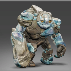 Autographed Small Elemental Ice