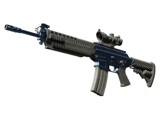 SG 553 | Anodized Navy (Minimal Wear)
