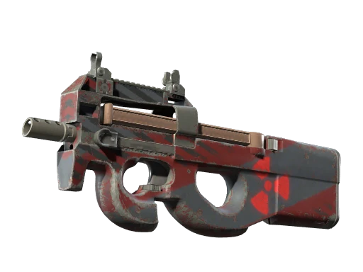 Souvenir P90 | Fallout Warning (Well-Worn)