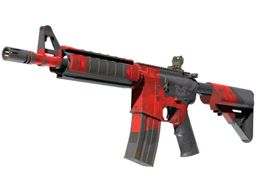 StatTrak™ M4A4 | Evil Daimyo (Well-Worn)