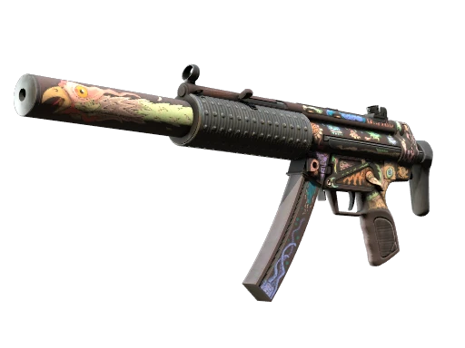 StatTrak™ MP5-SD | Necro Jr. (Minimal Wear)
