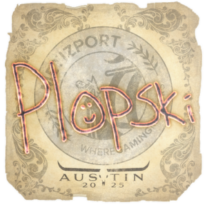 Sticker | Plopski | Austin 2025