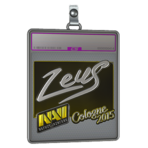 Sticker Slab | Zeus (Foil) | Cologne 2015