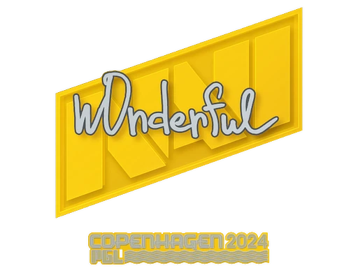 Sticker | w0nderful | Copenhagen 2024