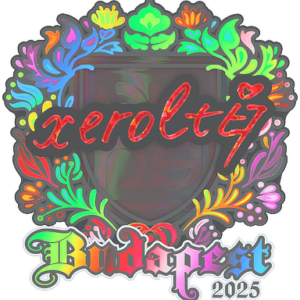Sticker | xerolte (Holo) | Budapest 2025