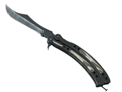 ★ Butterfly Knife | Black Laminate (Minimal Wear)