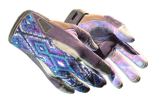 ★ Sport Gloves | Violet Beadwork (Field-Tested)