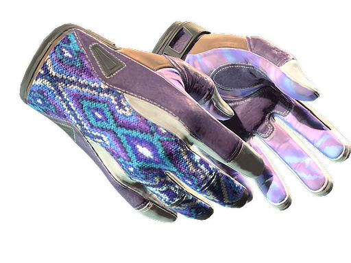 ★ Sport Gloves | Violet Beadwork (Minimal Wear)