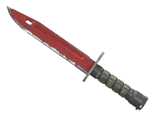 ★ StatTrak™ Bayonet | Crimson Web (Well-Worn)