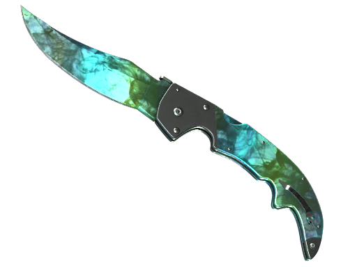 ★ StatTrak™ Falchion Knife | Gamma Doppler Phase 4 (Factory New)
