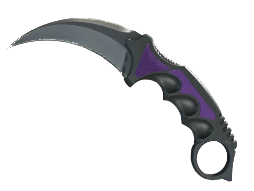 ★ StatTrak™ Karambit | Ultraviolet (Minimal Wear)
