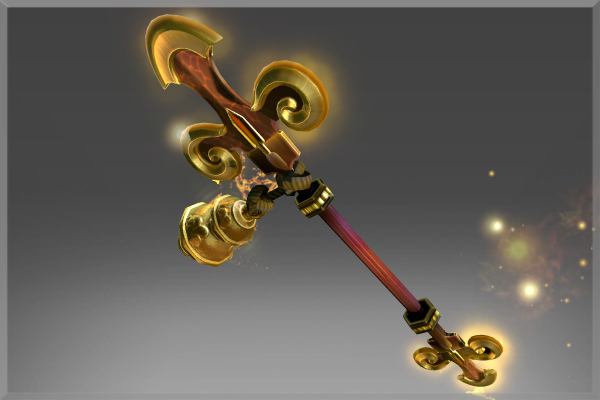 Autographed Golden Staff of Gun-Yu