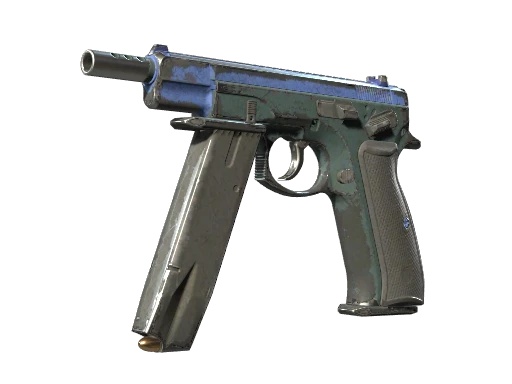 CZ75-Auto | Indigo (Battle-Scarred)