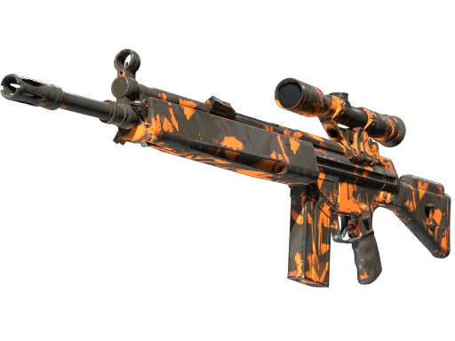 G3SG1 | Orange Crash (Well-Worn)