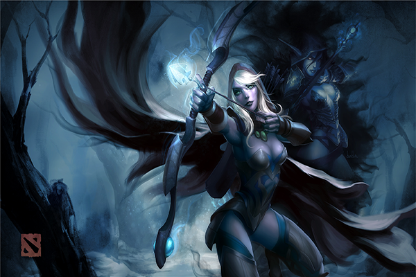 Genuine Traxex the Drow Ranger