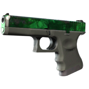 Glock-18 | Gamma Doppler Emerald (Battle-Scarred)