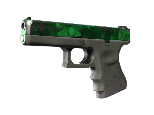 Glock-18 | Gamma Doppler Emerald (Battle-Scarred)