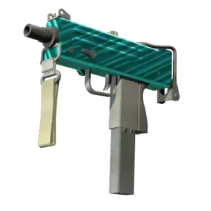 MAC-10 | Malachite (Minimal Wear)