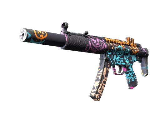 MP5-SD | Neon Squeezer (Field-Tested)