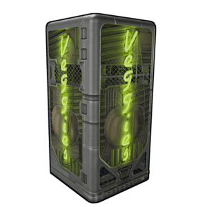 Neon Veggies Fridge