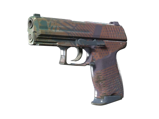 P2000 | Coral Halftone (Well-Worn)