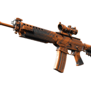 SG 553 | Basket Halftone (Factory New)