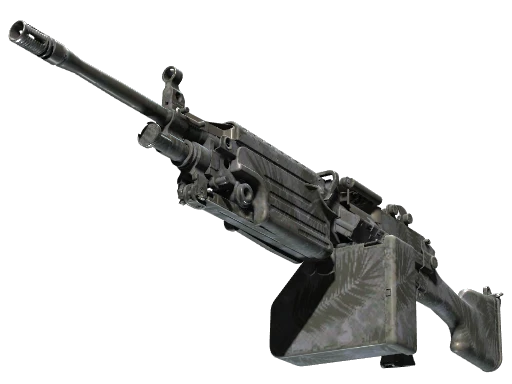 Souvenir M249 | Midnight Palm (Well-Worn)
