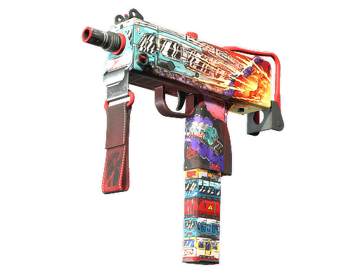 Souvenir MAC-10 | Derailment (Minimal Wear)