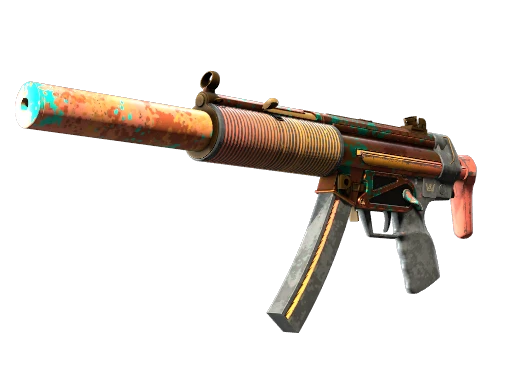 Souvenir MP5-SD | Oxide Oasis (Well-Worn)