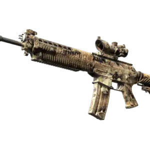 Souvenir SG 553 | Bleached (Well-Worn)