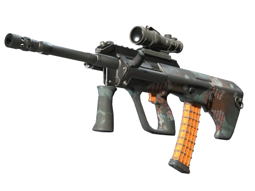 StatTrak™ AUG | Amber Slipstream (Well-Worn)