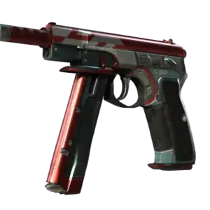 StatTrak™ CZ75-Auto | Red Astor (Field-Tested)