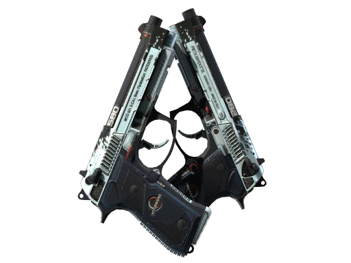 StatTrak™ Dual Berettas | Dezastre (Minimal Wear)