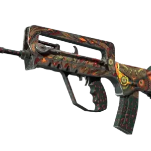 StatTrak™ FAMAS | Eye of Athena (Field-Tested)