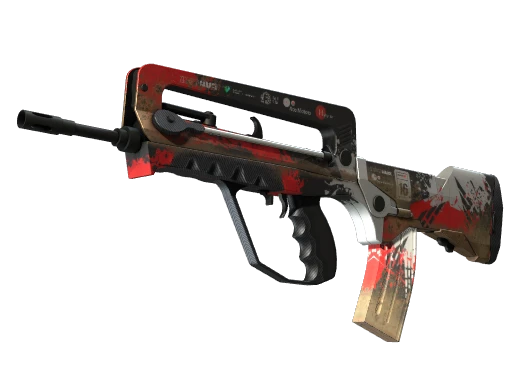 StatTrak™ FAMAS | Roll Cage (Factory New)