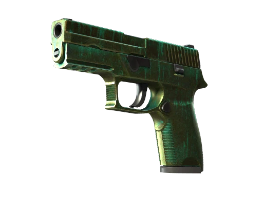 StatTrak™ P250 | Verdigris (Battle-Scarred)