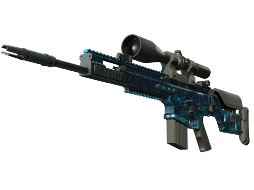 StatTrak™ SCAR-20 | Grotto (Field-Tested)