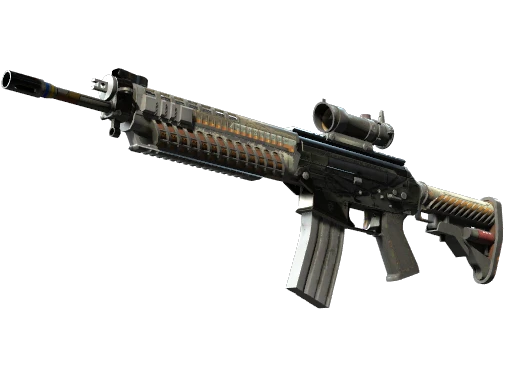 StatTrak™ SG 553 | Aerial (Battle-Scarred)