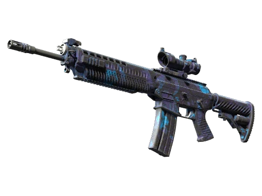 StatTrak™ SG 553 | Aloha (Field-Tested)
